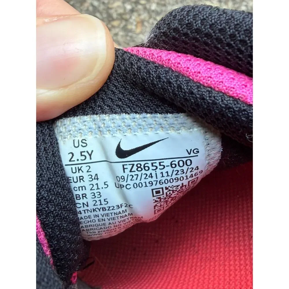 Nike HyperDiamond Fast Flex Youth Girls Softball Cleats Size 2.5Y FZ8655-600